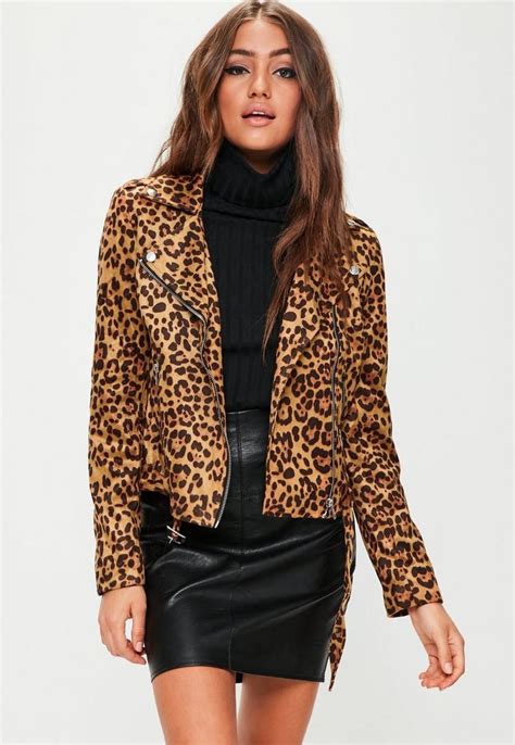 leopard print jacket women's